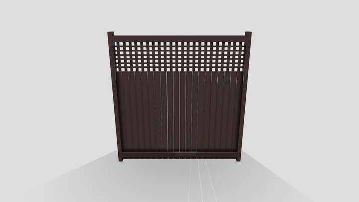 FMP_GardenFence1 3D Model