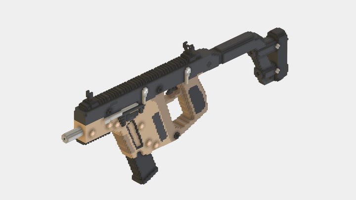 Voxel Vector SBR/CRB - Dark Earth 3D Model