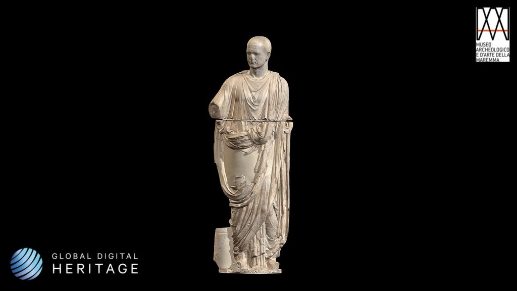 Statua virile togata