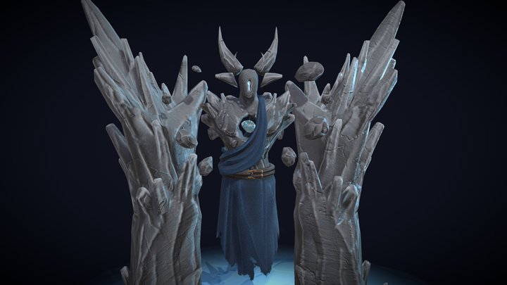 IceGolem 3D Model