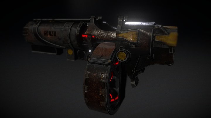 Bomb Luncher 3D Model