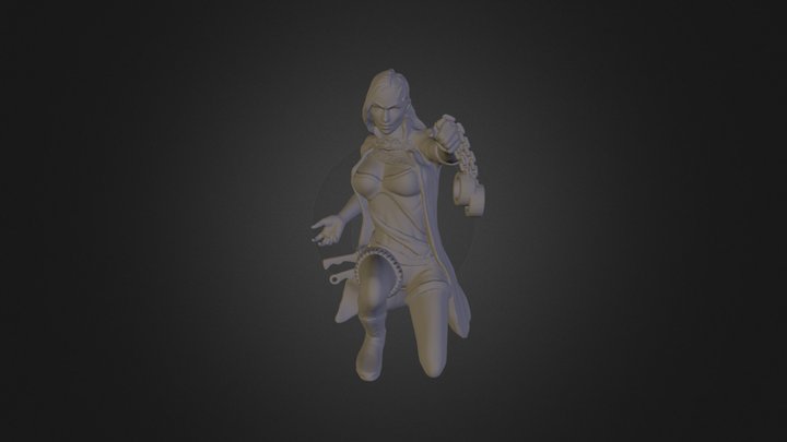 Body-hunter-32mm-sem-base 3D Model