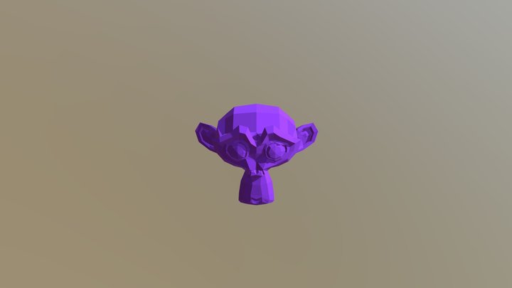 Animazione Scimmietta 3D Model