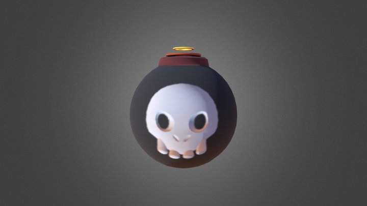 Bomb Prop (Normal map) 3D Model