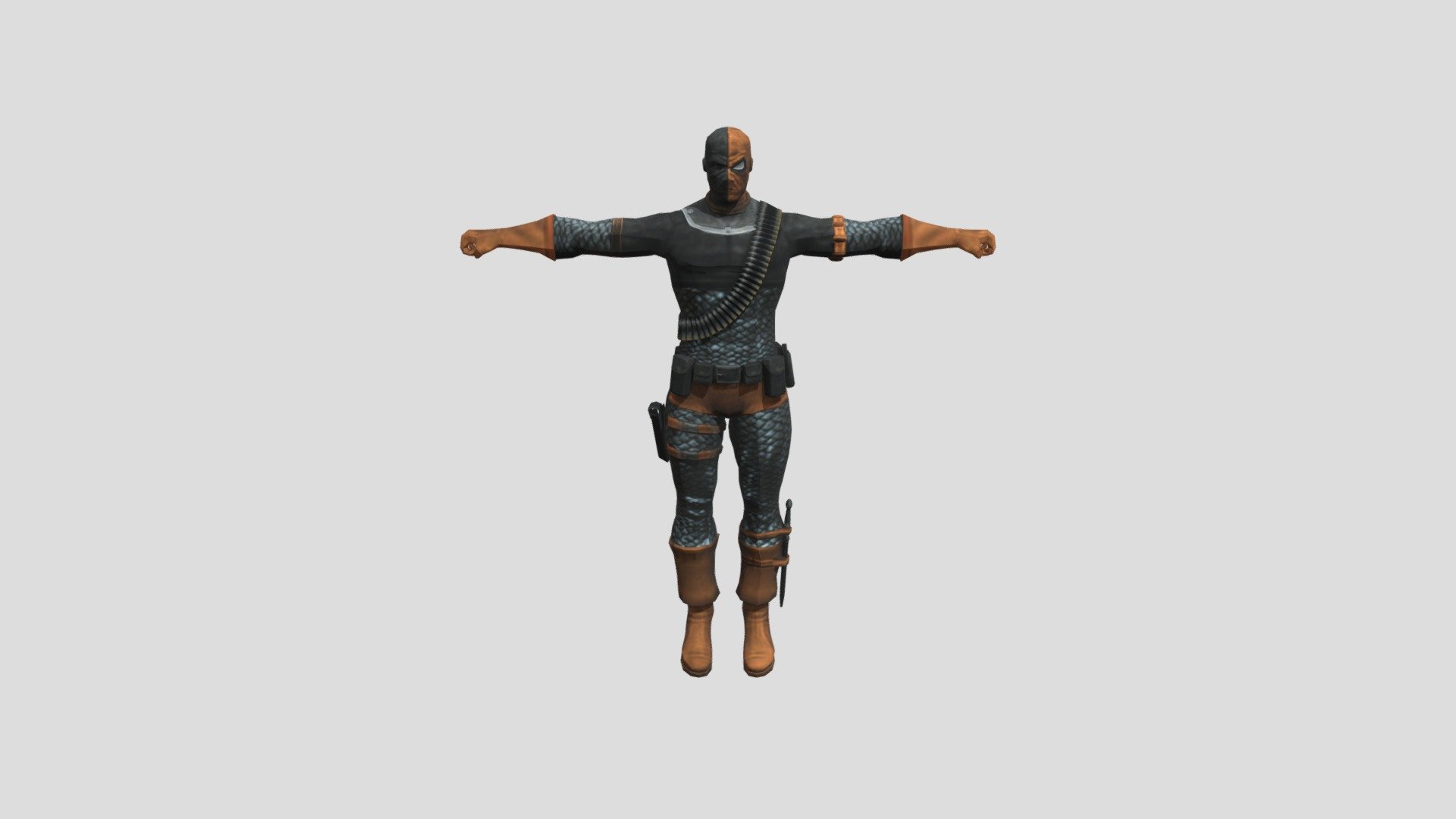 Slade Wilson Deathstroke - Download Free 3D model by Tigerar1 ...