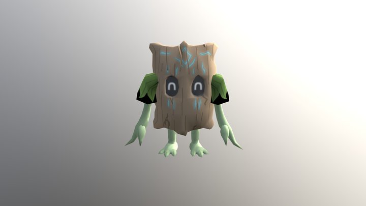 Bark Base 3D Model