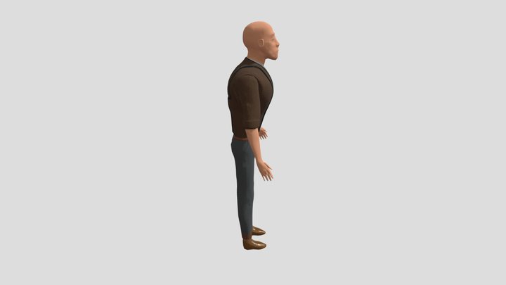 The Evil Doctor 3D Model