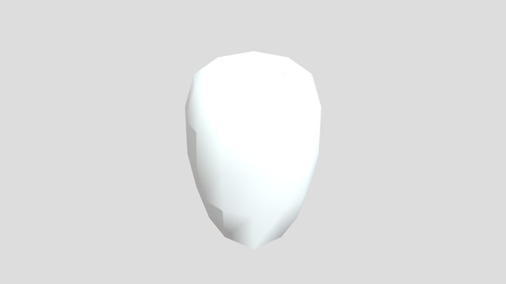 머리 드로잉용 투시 모델 3D Model
