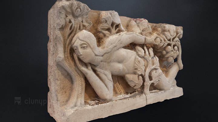 Temptation of Eve - Autun Cathedral