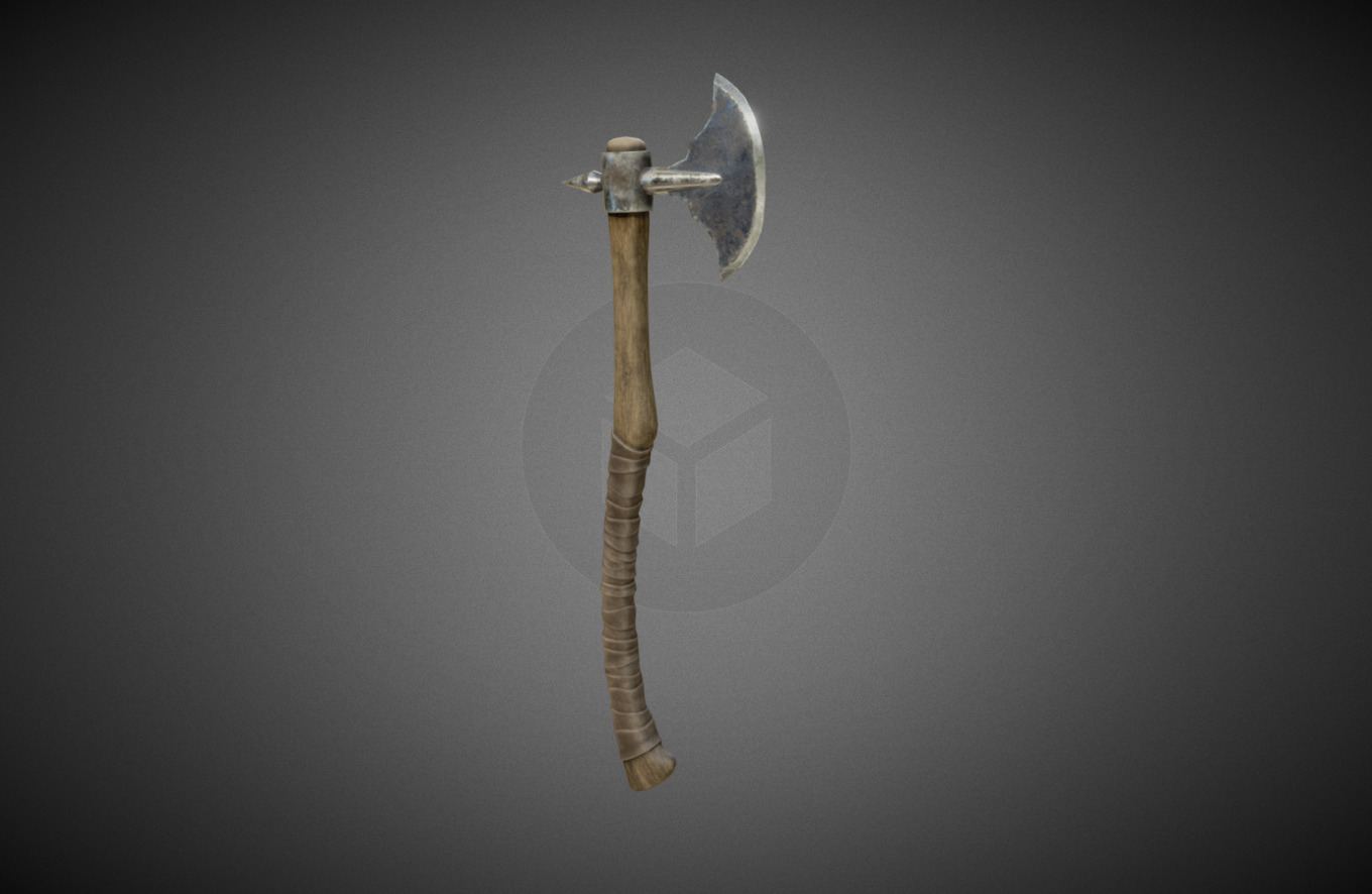 Rough Axe - Download Free 3D model by soidev [c7bed63] - Sketchfab