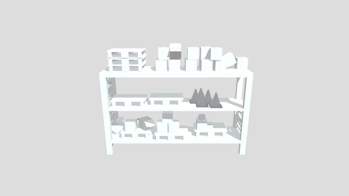 Yes This Is A Shelf ;D 3D Model