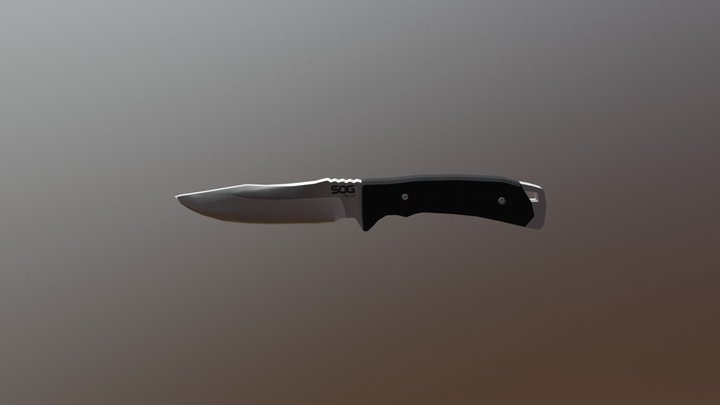 SOG Knife 3D Model