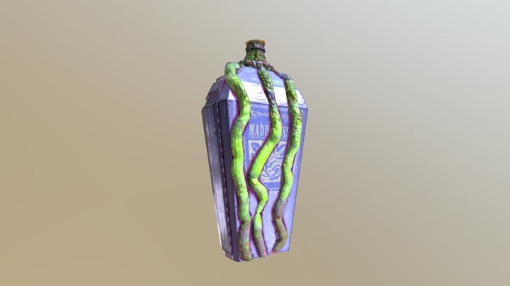Liquor Bottle prop 3D Model