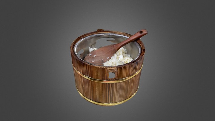 Sorghum Rice 高粱米 3D Model
