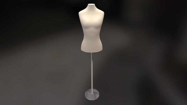 Female Mannequin 3D Model
