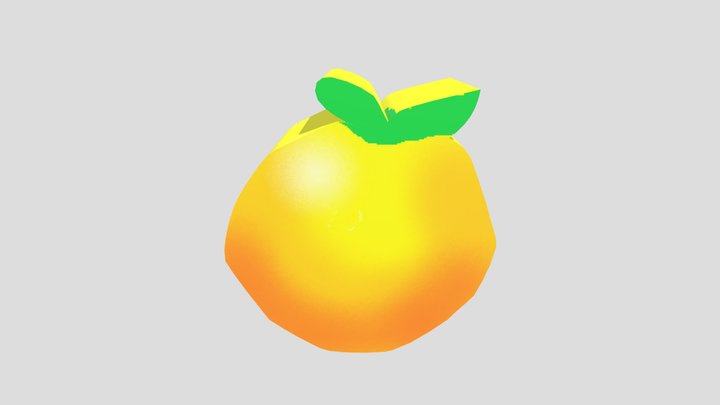 Jeruk 3D Model
