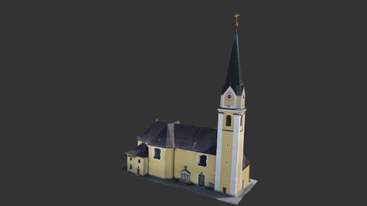 Kirche Aicha v.W. 3D Model