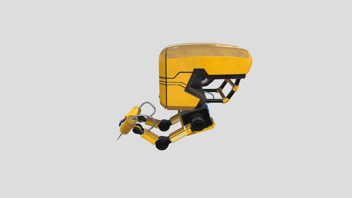 small welding bot 3D Model