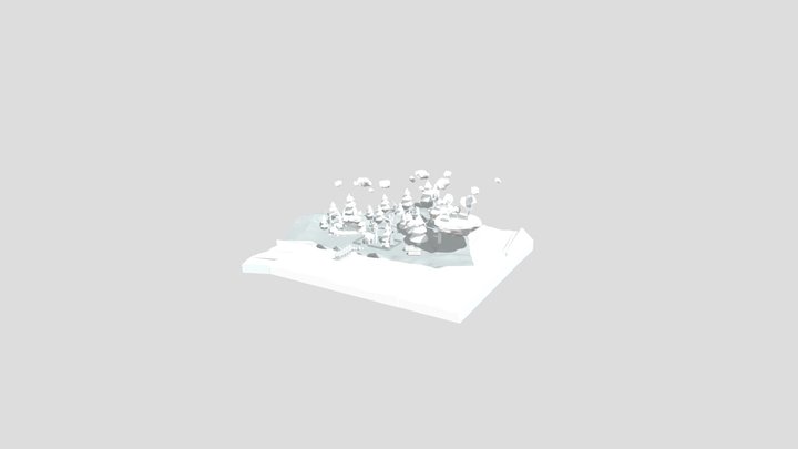 House In The Forest 3D Model
