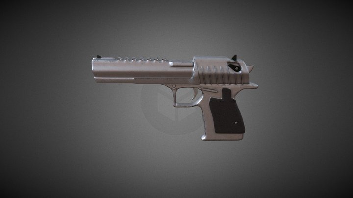 Desert Eagle 50 3D Model