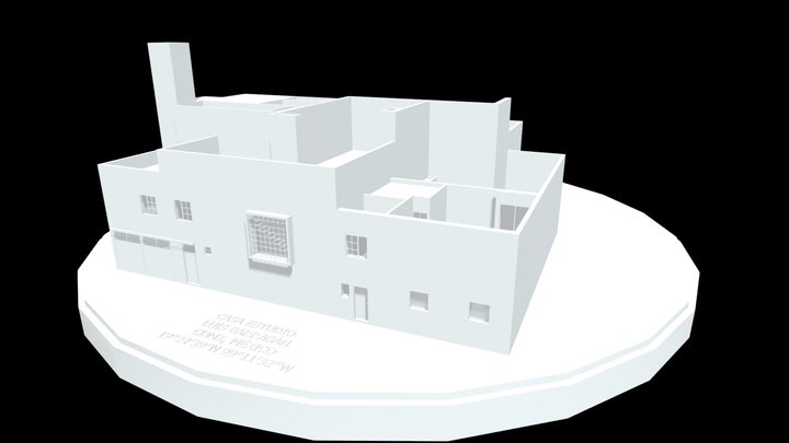 Casa Estudio - México - Edificios del Mundo 3D Model