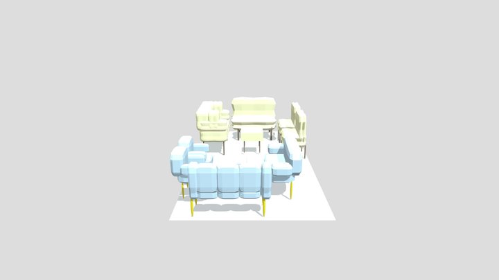 living room 3D Model