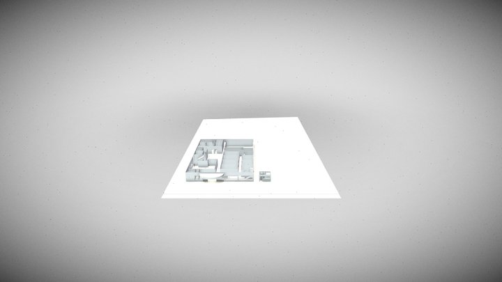 elevação terreo aberto - Park Croqui 3D Model