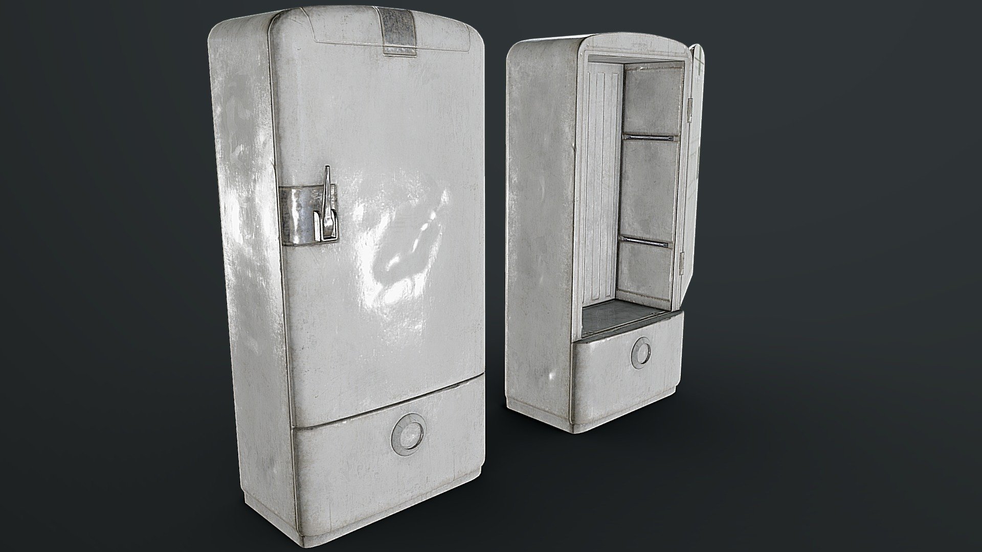 Fallout 3 - Refrigerator - Mod Remake - Buy Royalty Free 3D model by ...