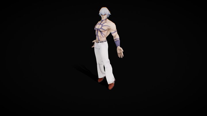 Orochi 97 - KOF All Stars 3D Model