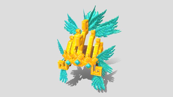 Challenger's Crown - Minecraft RPG Cosmetic 3D Model