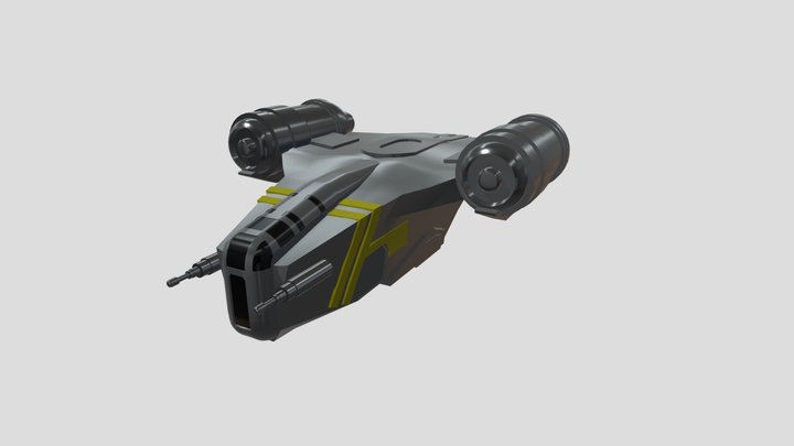 Razor crest Mandalorian 3D Model
