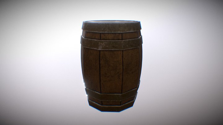 practice barrel 3D Model