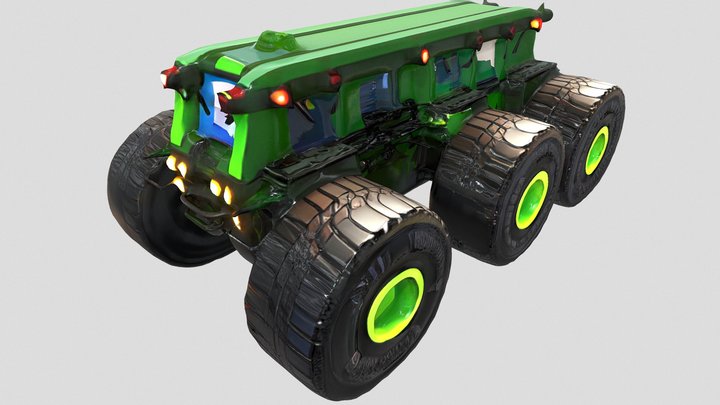 Obscure_Vehicle_✘_#8 – Gratis 3D-model STL