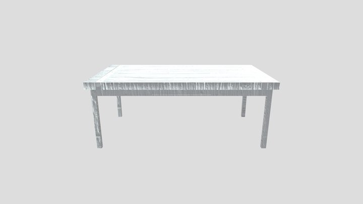 Table with normals 3D Model