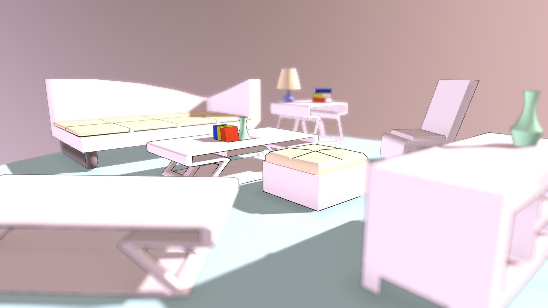 Furniture Collection - Low Poly