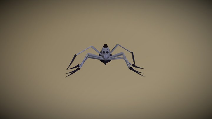 Araña 3D Model