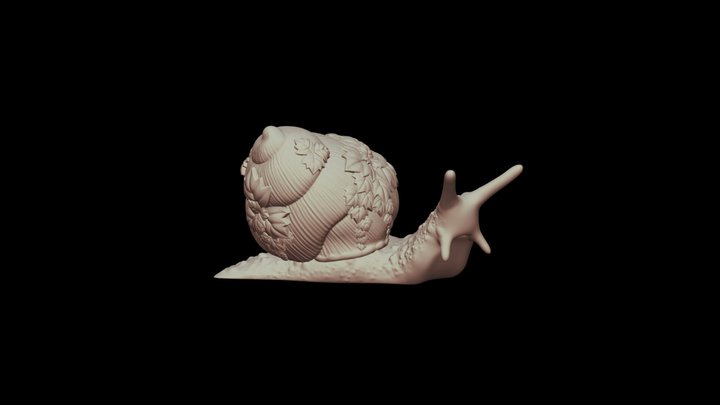 Snail 3d printable 3D Model