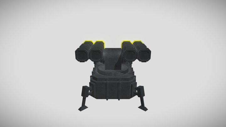 Missile Launcher 3D Model