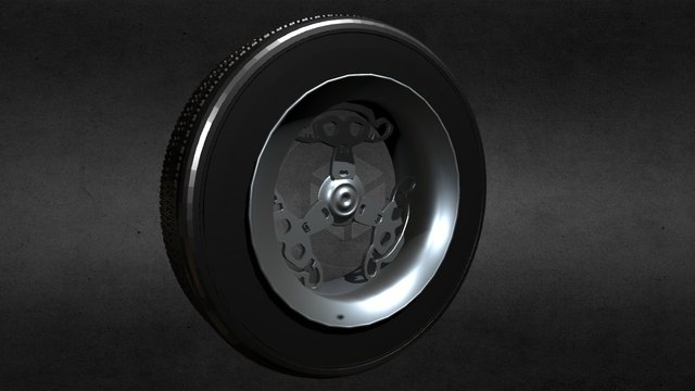 Exercise: Model a Wheel, submission 3D Model