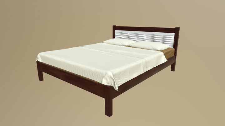 Bed Katrin3 3D Model