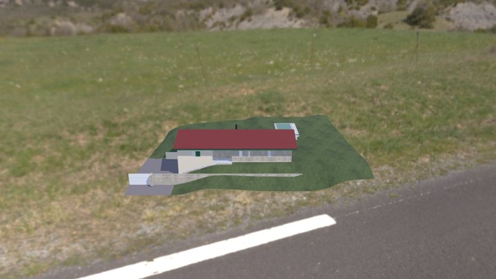 M 3D Model