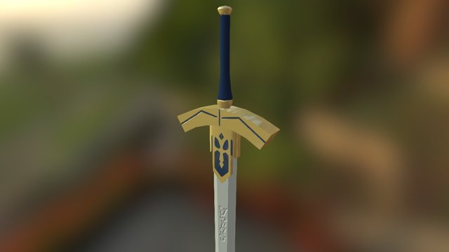 Excalibur (Fate/Stay Night) 3D Model