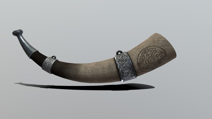 Cuerno de Guerra 3D Model