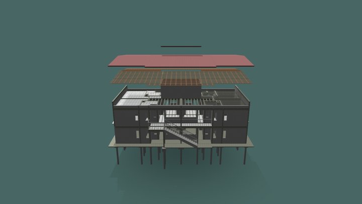 Casa (Residência Multifamiliar) 3D Model