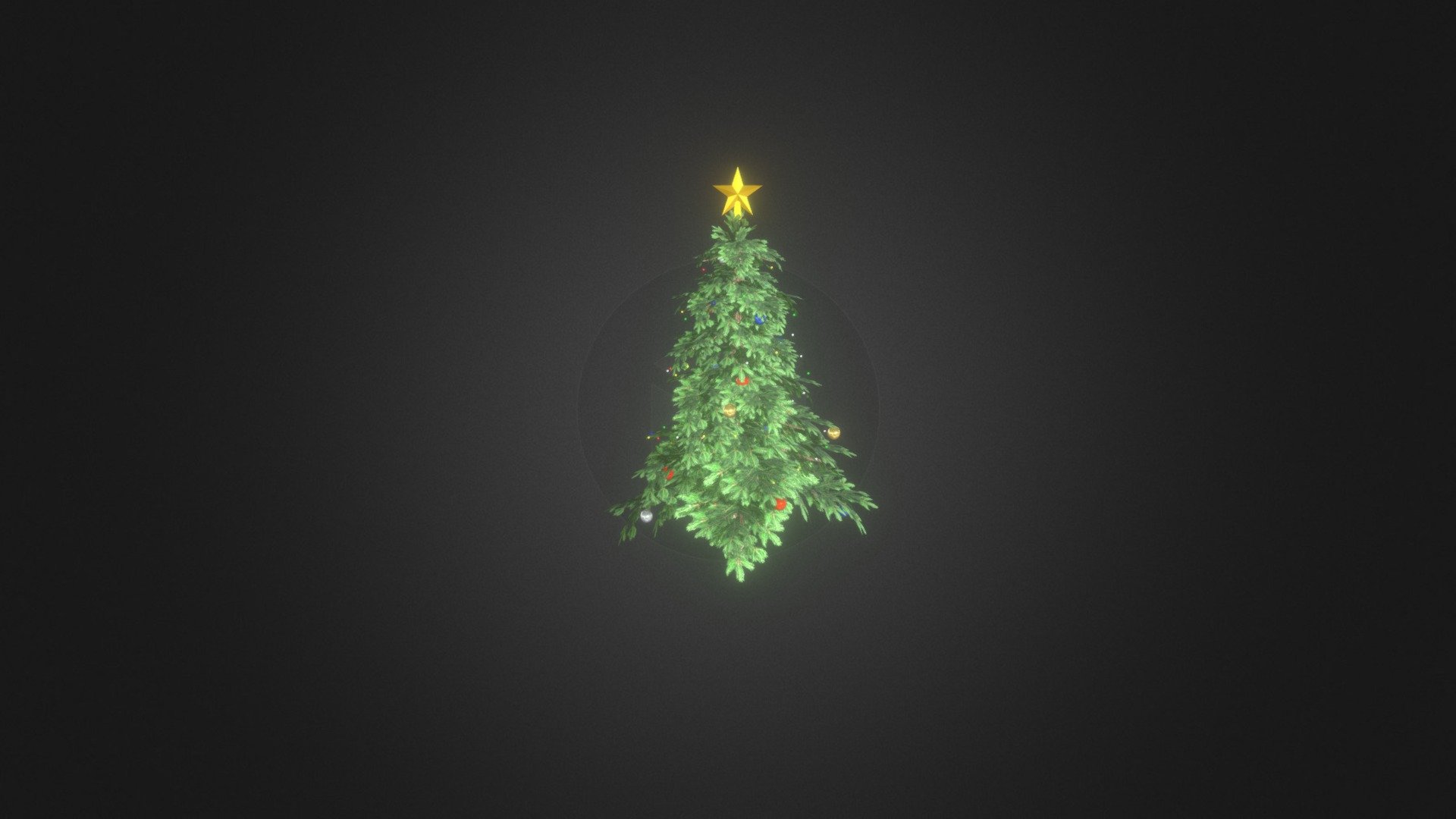 Christmas Tree - Game Ready - Low Poly - Buy Royalty Free 3d Model By L 