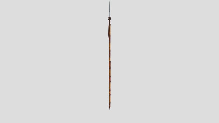 Spear similar to AC Origins for a project 3D Model