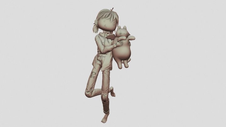 Spooky Time 3D Model