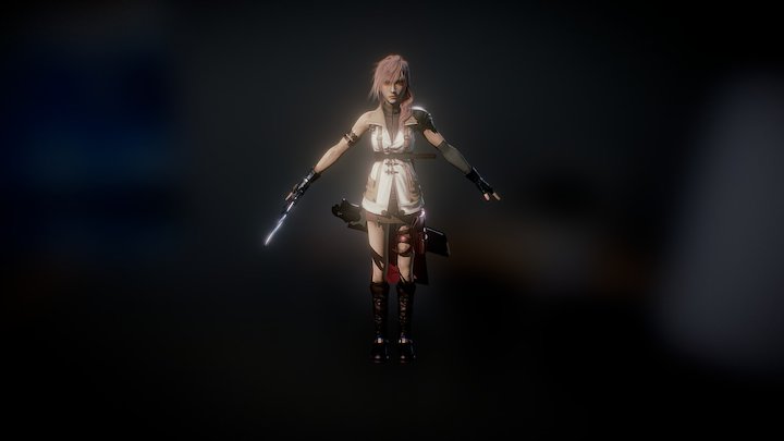 Lightning 3D Model
