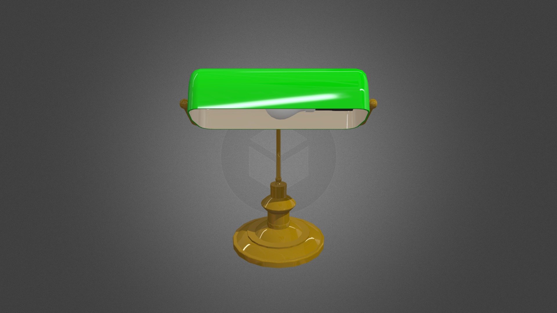 Jitterbug Green Lamp - 3D model by JessicaThomson [c7cfb90] - Sketchfab