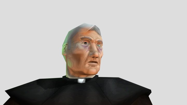 Priest 3D Model